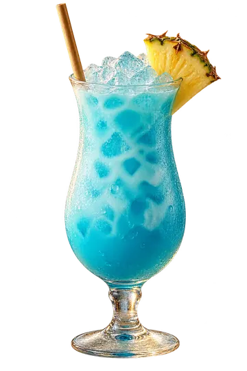 Blue Hawaiian — visual concept