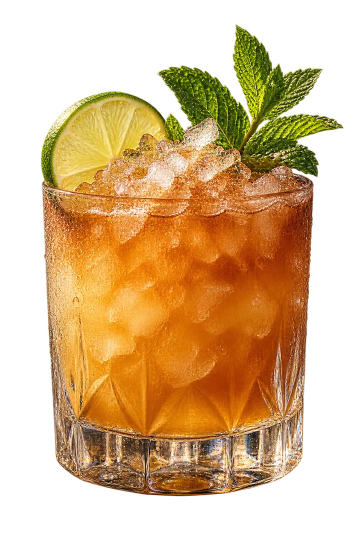 Mai Tai concept drink illustration