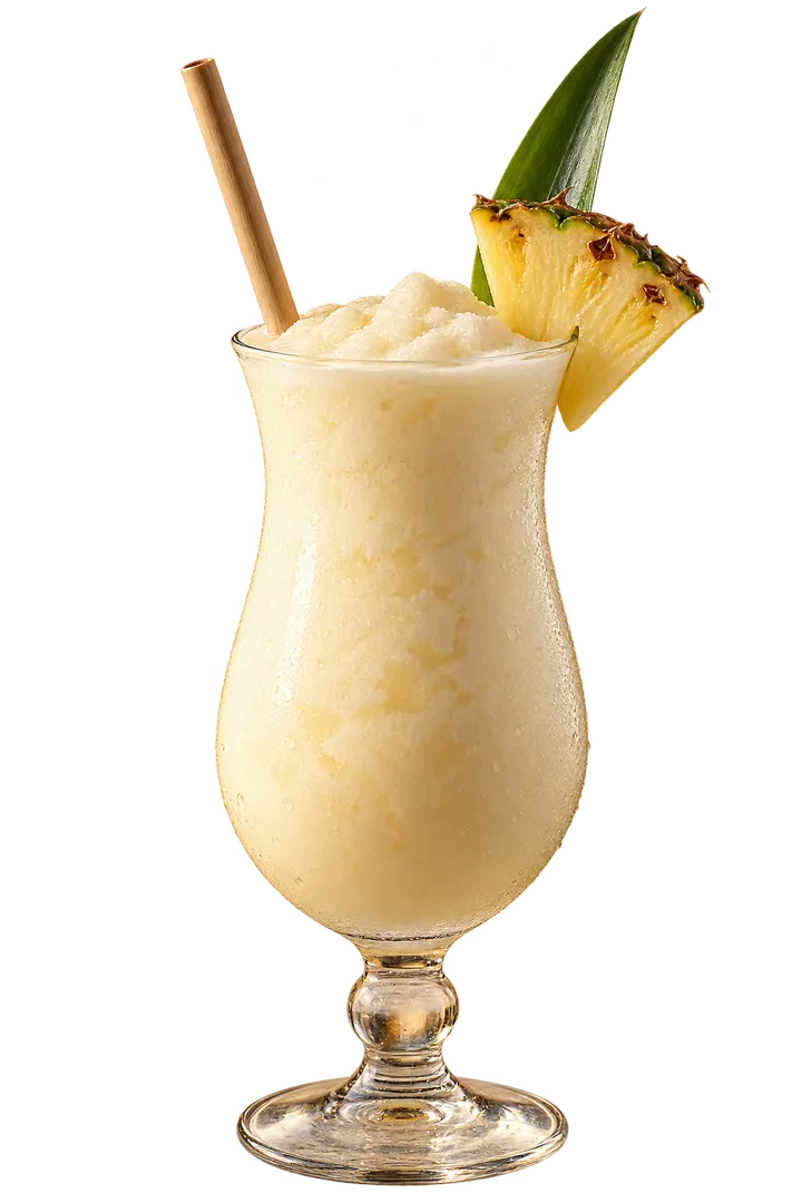 Piña Colada concept drink illustration