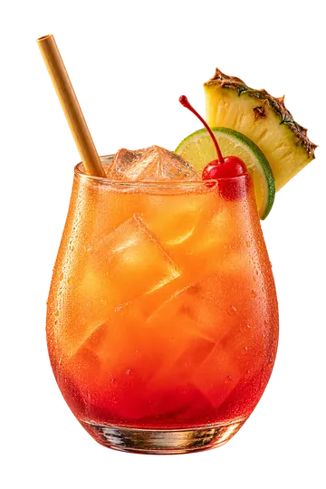 Oasis Thai Rum Punch — visual concept